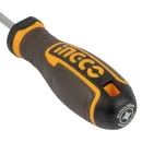 Отвертка крестовая PH1x100мм с магнитным наконечником Ingco_4