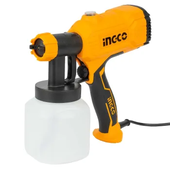 Изображение товара Краскопульт Ingco Industrial SPG3508 450 Вт для окраски поверхностей Изображение товара Краскопульт Ingco Industrial SPG3508 450 Вт для окраски поверхностей
