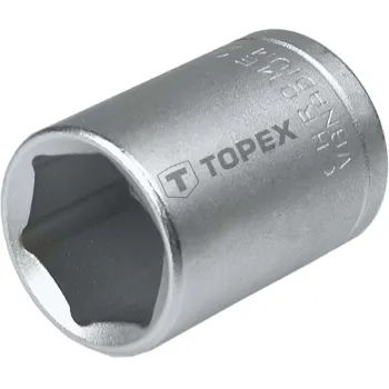 Головка торцевая 6-гранная 19 мм 1/2" матовое покрытие