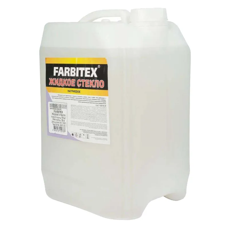 Стекло жидкое натриевое Farbitex 14кг_1