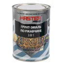 Грунт-эмаль по ржавчине 3в1 молотковая Master Prime коричневая глянцевая 0,9л_1