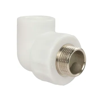 Изображение товара Угольник полипропиленовый 25х3/4" 90° комбинированный RTP для систем водоснабжения Изображение товара Угольник полипропиленовый 25х3/4" 90° комбинированный RTP для систем водоснабжения