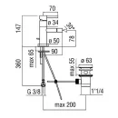 Смеситель для биде Nobili Acquerelli AQ93119/1CR_2
