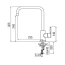 Смеситель для кухни Nobili ABC AB87134CR_2