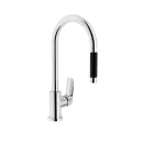 Смеситель для кухни Nobili Nobi NB84137/1CR с выдвижным изливом_1