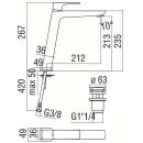 Смеситель для раковины Nobili Acquaviva VV103128/2WM белый_2