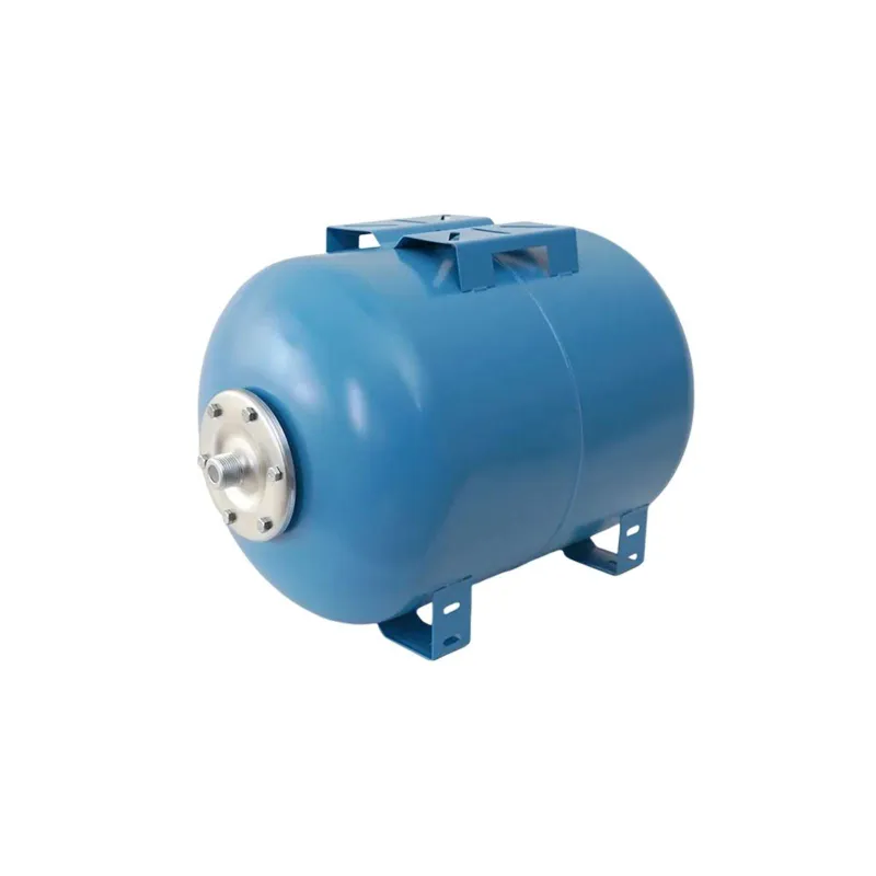 Бак расширительный для водоснабжения 50л горизонтальный синий Unipump_1
