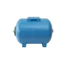 Бак расширительный для водоснабжения 50л горизонтальный синий Unipump_2