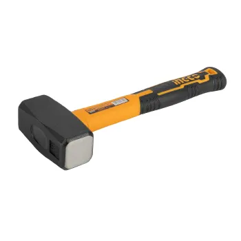 Изображение товара Кувалда 1кг Ingco с фиберглассовой рукояткой и закаленной сталью Изображение товара Кувалда 1кг Ingco с фиберглассовой рукояткой и закаленной сталью