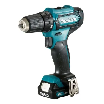 Изображение товара Дрель-шуруповерт аккумуляторная Makita DF333DWAE для сверления и закручивания Изображение товара Дрель-шуруповерт аккумуляторная Makita DF333DWAE для сверления и закручивания