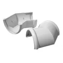 Угол желоба 135° 125мм Технониколь ТН белый_2