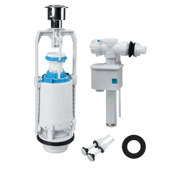 Изображение товара Сливная арматура для бачка Iddis F012400-0005 с однокнопочным механизмом Изображение товара Сливная арматура для бачка Iddis F012400-0005 с однокнопочным механизмом