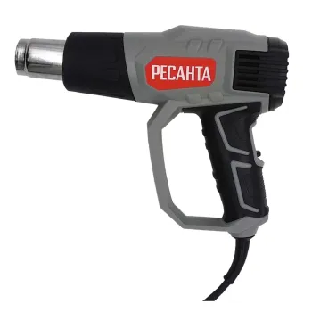 Изображение товара Строительный фен Ресанта ФЭ-2000ЭК 2000 Вт профессиональный Изображение товара Строительный фен Ресанта ФЭ-2000ЭК 2000 Вт профессиональный