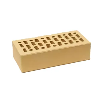 Изображение товара Кирпич облицовочный одинарный пустотелый М-175 бежевый гладкий ЛСР Изображение товара Кирпич облицовочный одинарный пустотелый М-175 бежевый гладкий ЛСР