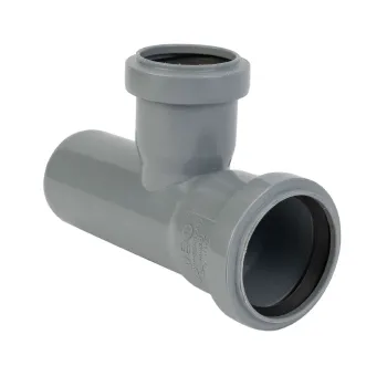 Изображение товара Тройник канализационный Дигор 50х40 мм 87,5° Изображение товара Тройник канализационный Дигор 50х40 мм 87,5°