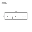 Черепица гибкая ТЕХНОНИКОЛЬ Фазенда серая 2,6 м² многослойная_3