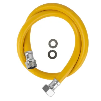 Изображение товара Газовая подводка из ПВХ Elka 3/4 ВР-НР 1,5 м для бытовых и промышленных газовых систем Изображение товара Газовая подводка из ПВХ Elka 3/4 ВР-НР 1,5 м для бытовых и промышленных газовых систем