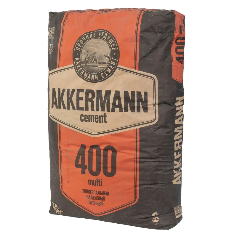 Цемент ЦЕМ II А-И 32,5Н (ПЦ-400 Д20) Akkermann мульти 50кг_1