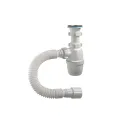 Сифон для кухонной мойки и раковины 1 1/2"х40 Орио с выходом 40/50_1