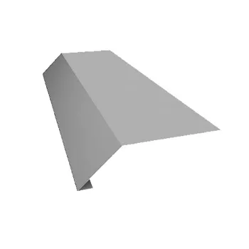 Изображение товара Планка карнизная 69х100х2000мм 0,45мм серый графит RAL 7024 Металл Профиль Изображение товара Планка карнизная 69х100х2000мм 0,45мм серый графит RAL 7024 Металл Профиль