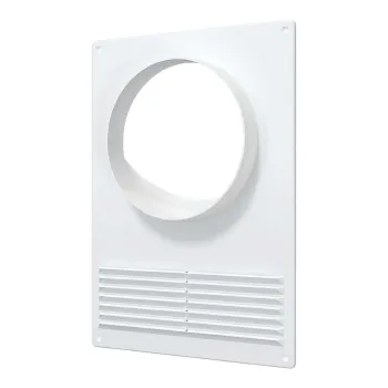 Изображение товара Площадка торцевая Era 125ПТПР с решеткой для вентиляции 180х250 мм пластик Изображение товара Площадка торцевая Era 125ПТПР с решеткой для вентиляции 180х250 мм пластик