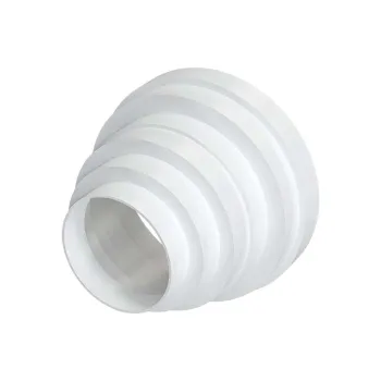 Изображение товара Редуктор Era PU 16.15.12.5.12.10.8 круглый пластиковый переходник для воздуховодов Изображение товара Редуктор Era PU 16.15.12.5.12.10.8 круглый пластиковый переходник для воздуховодов