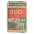 Цемент ЦЕМ I 42,5Н (ПЦ-500 Д0) Цемрос 50кг_2