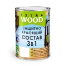 Защитно-красящий состав 3 в 1 Extra FARBITEX PROFI WOOD утренний туман 0,8 л_1
