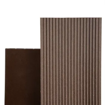 Изображение товара Доска террасная полимерная Harvex Nova 28х152х3000 мм шоколад Изображение товара Доска террасная полимерная Harvex Nova 28х152х3000 мм шоколад