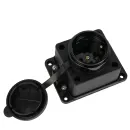 Розетка настенная с заглушкой каучук 2Р+РЕ 16А 250В IP44_2
