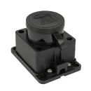 Розетка настенная с заглушкой каучук 2Р+РЕ 16А 250В IP44_3
