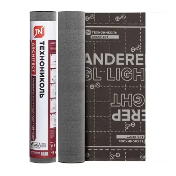 Изображение товара Ковер подкладочный ТехноНИКОЛЬ Anderep GL Light 15 м² для кровли Изображение товара Ковер подкладочный ТехноНИКОЛЬ Anderep GL Light 15 м² для кровли