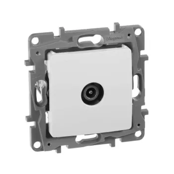Изображение товара Механизм розетки TV оконечный Legrand Etika белый IP20 для подключения телевизора Изображение товара Механизм розетки TV оконечный Legrand Etika белый IP20 для подключения телевизора