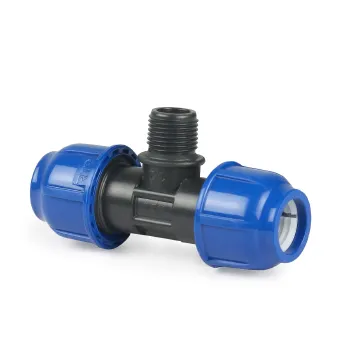 Изображение товара Компрессионный переходной тройник RTP 20х3/4" НР для водоснабжения Изображение товара Компрессионный переходной тройник RTP 20х3/4" НР для водоснабжения