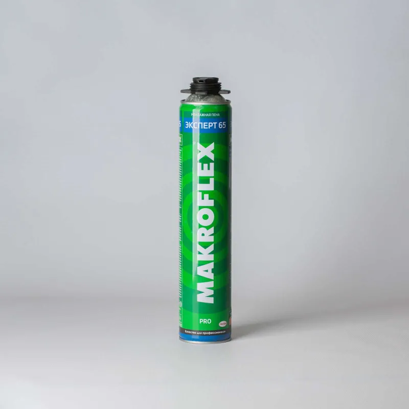 Пена монтажная Мakroflex Эксперт 65 PRO promo профессиональная 850 мл_1