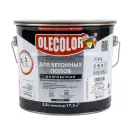 Эмаль акриловая для бетонных полов Olecolor белая матовая 3,5кг_4