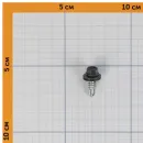 Саморез кровельный 5,5x19мм серый графит (RAL 7024)_4