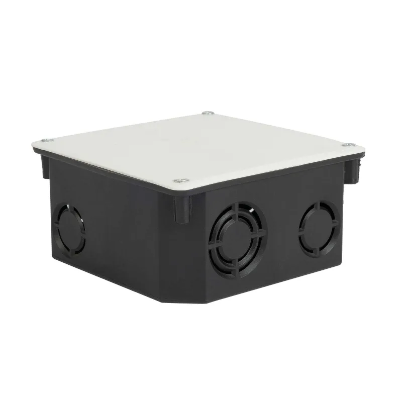 Коробка распределительная встраиваемая для сплошных стен IP20 110x110x50мм TDM_1