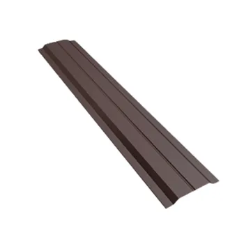 Металлоштакетник ТР-П 90 RAL 8017 коричневый, h 1,25м