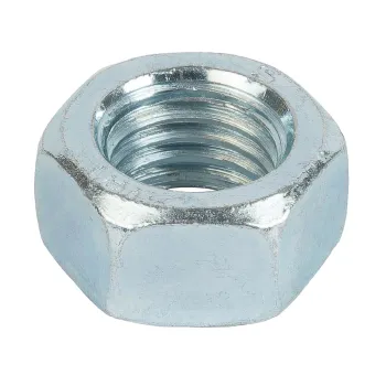 Изображение товара Гайка М18 DIN934, оцинкованная сталь, надежный крепеж Изображение товара Гайка М18 DIN934, оцинкованная сталь, надежный крепеж