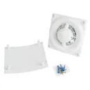 Вентилятор вытяжной D100 35дБ, 90м³/ч, со съемной лицевой панелью QUADRO 4 ERA белый_5