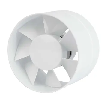 Изображение товара Вытяжной канальный вентилятор D125 VP 5 Auramax белый Изображение товара Вытяжной канальный вентилятор D125 VP 5 Auramax белый