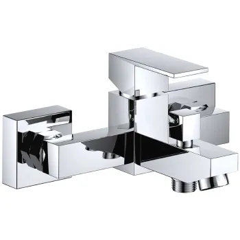 Изображение товара Смеситель для ванны Janedo JD-E121-3, хром, монтаж на стену, однорычажный Изображение товара Смеситель для ванны Janedo JD-E121-3, хром, монтаж на стену, однорычажный