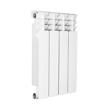 Изображение товара Биметаллический радиатор Radena CS500 4 секции белый 500мм надежное отопление Изображение товара Биметаллический радиатор Radena CS500 4 секции белый 500мм надежное отопление
