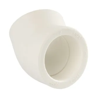 Изображение товара Угольник полипропиленовый RTP 50 мм 45° соединительный для труб водоснабжения Изображение товара Угольник полипропиленовый RTP 50 мм 45° соединительный для труб водоснабжения