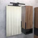 Зеркало шкаф Comforty Штутгарт 75 дуб темно коричневый_2