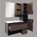 Тумба-умывальник COMFORTY "Франкфурт-90", дуб шоколадно-коричневый (4150657)_2