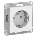 Механизм розетки с заземлением AtlasDesign белый IP20 Systeme Electric_1