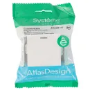 Механизм выключателя одноклавишный с подсветкой AtlasDesign белый IP20 Systeme Electric_5