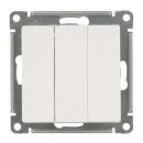 Механизм выключателя трехклавишный AtlasDesign белый IP20 Systeme Electric_2